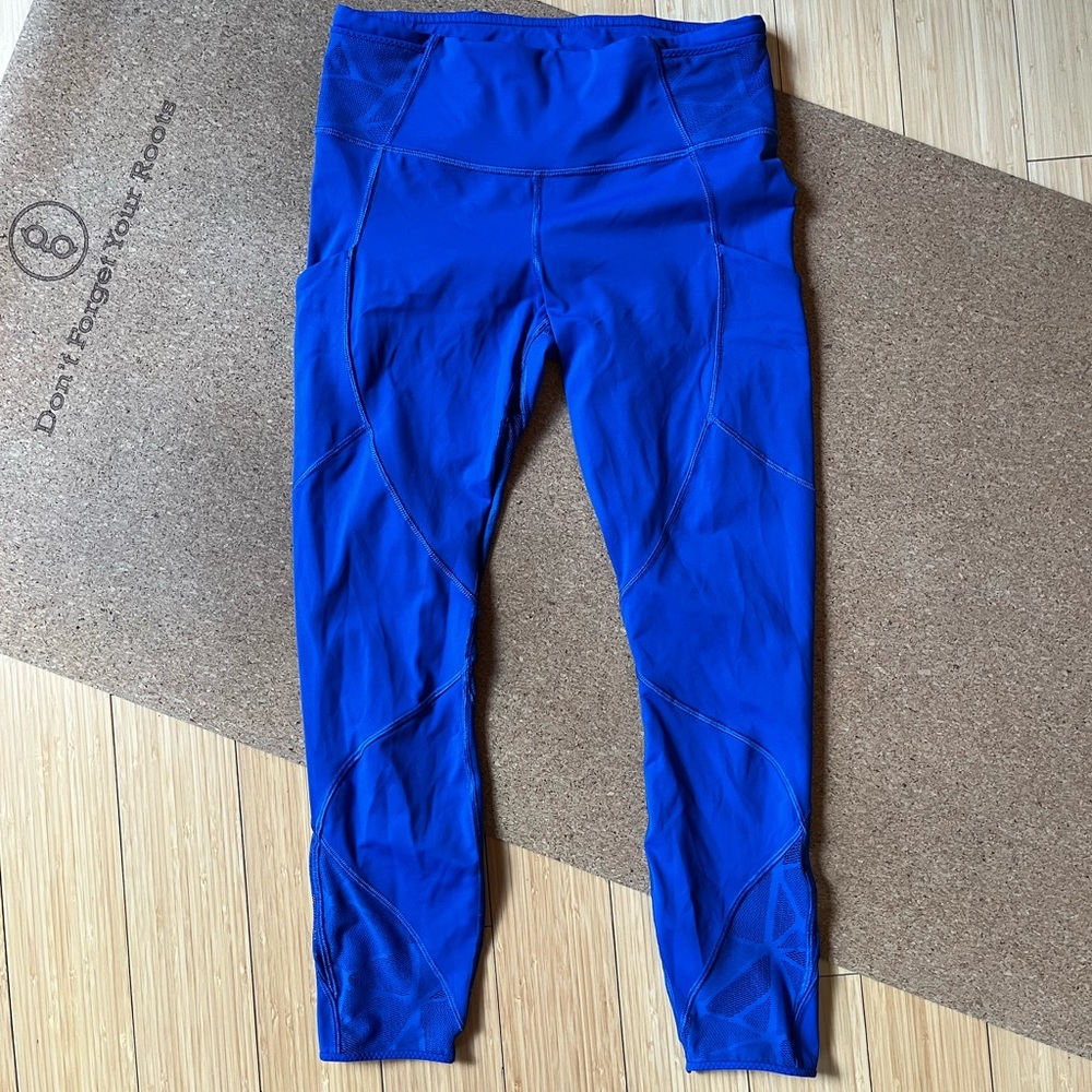 Lululemon Athletica Royal Blue Leggings